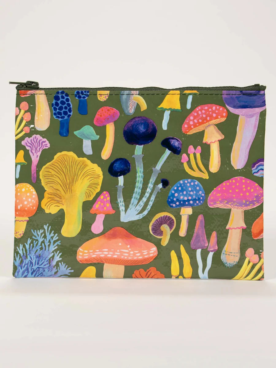 Recycled Material Large Storage Zip Pouch