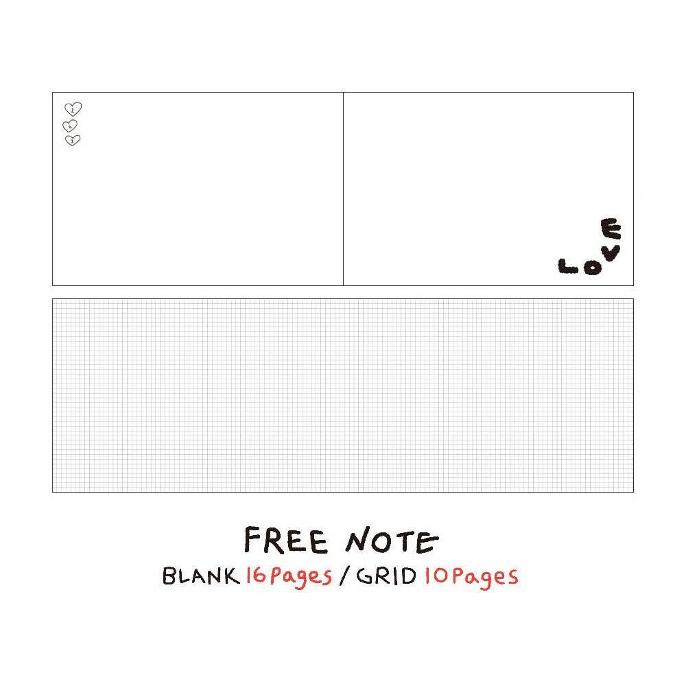 Doodle 6 Months Study Planner