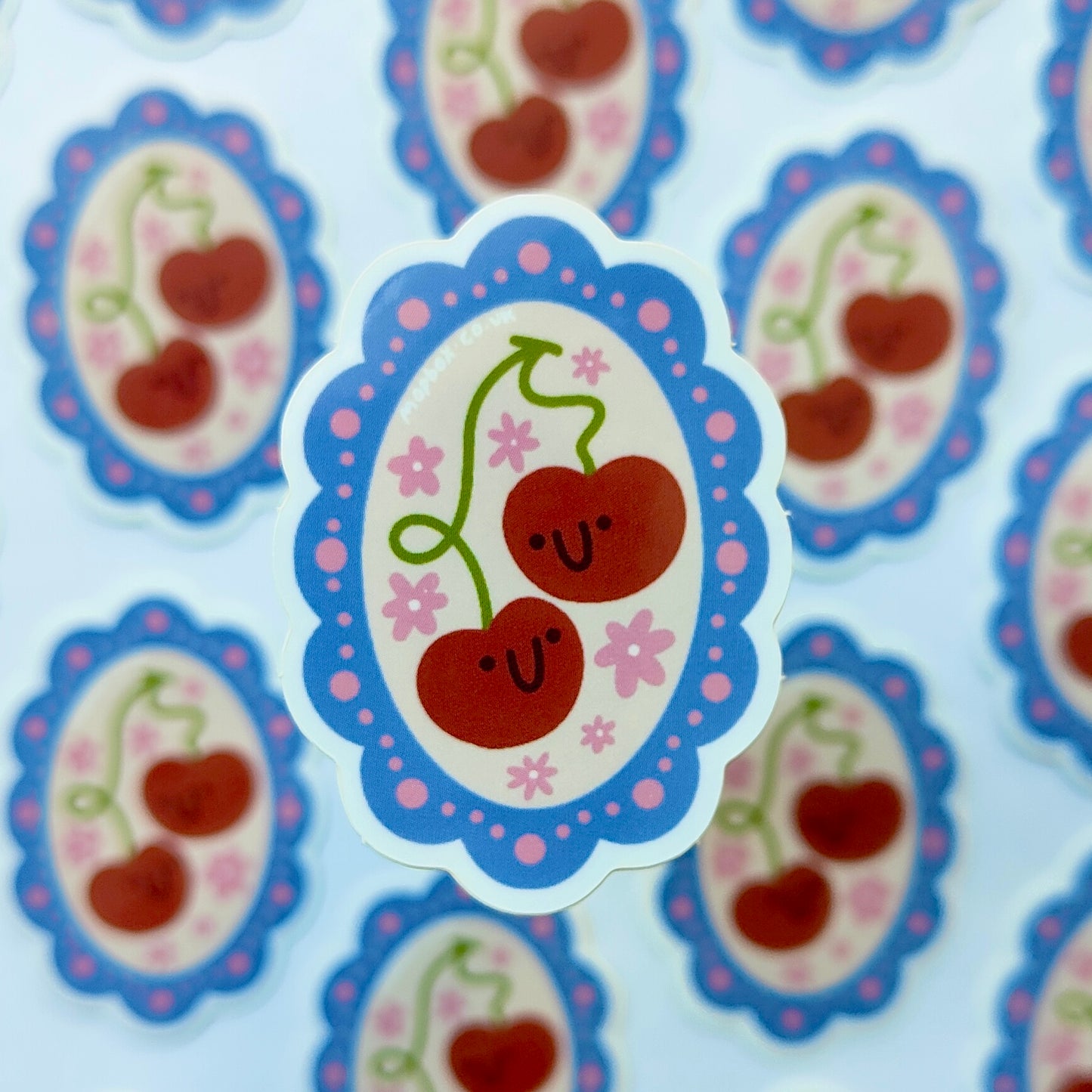 Cherry Good Friends - Vinyl Sticker - Wholesale Case of 6 Units