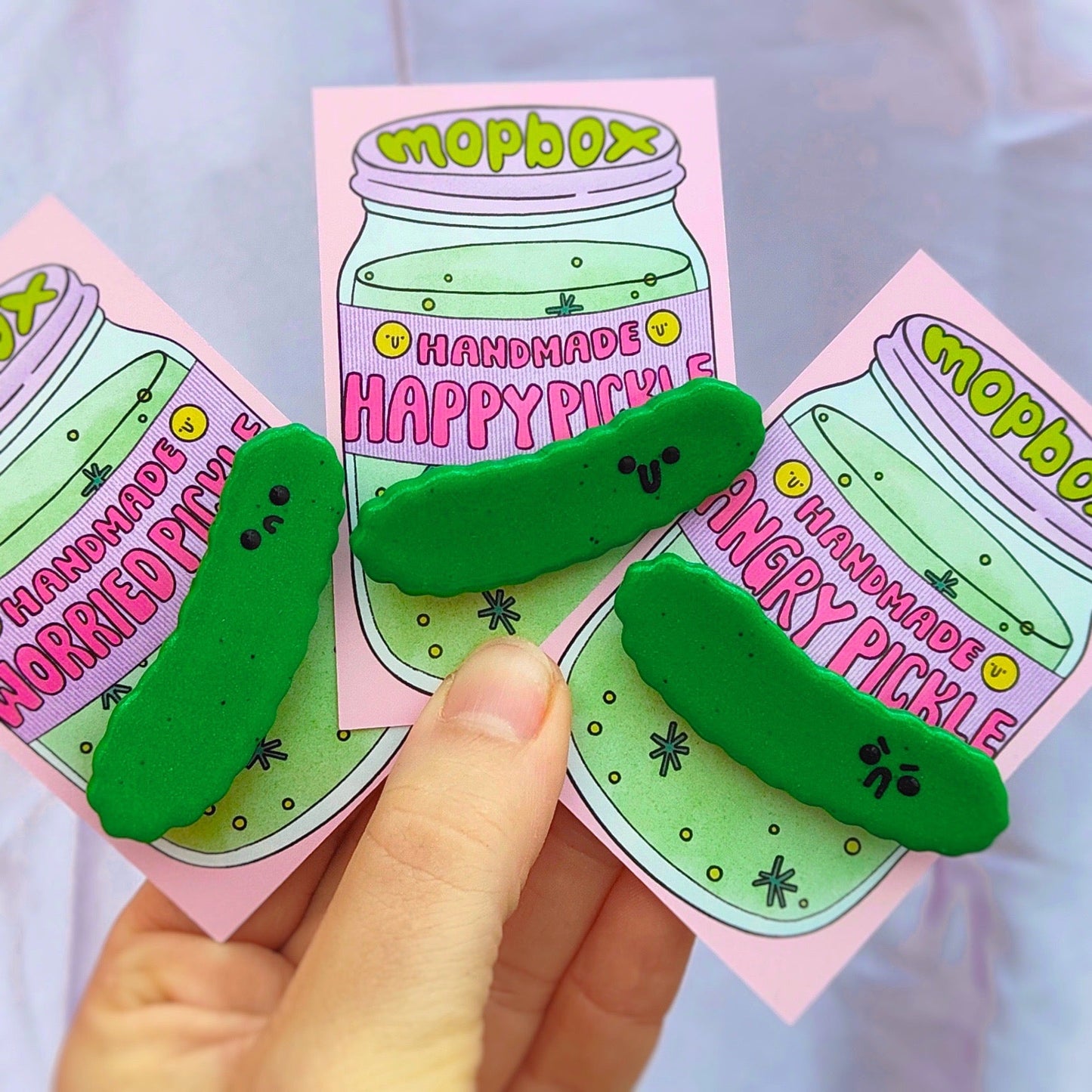 Pickle Handmade Pin Badge - Pickle Gang