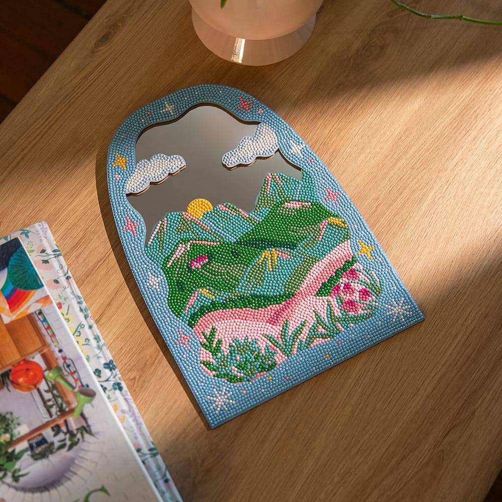Valley of Dreams - Diamond Painting Mirror Wall Hanging Kit