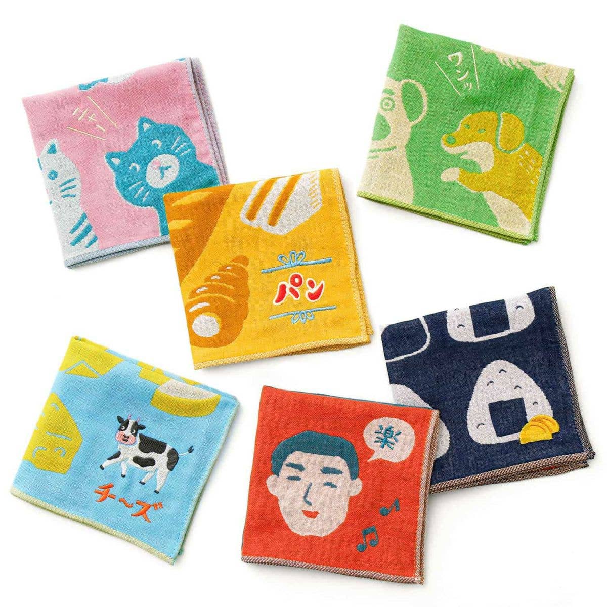 Retro Gauze Handkerchief With Embroidered Details