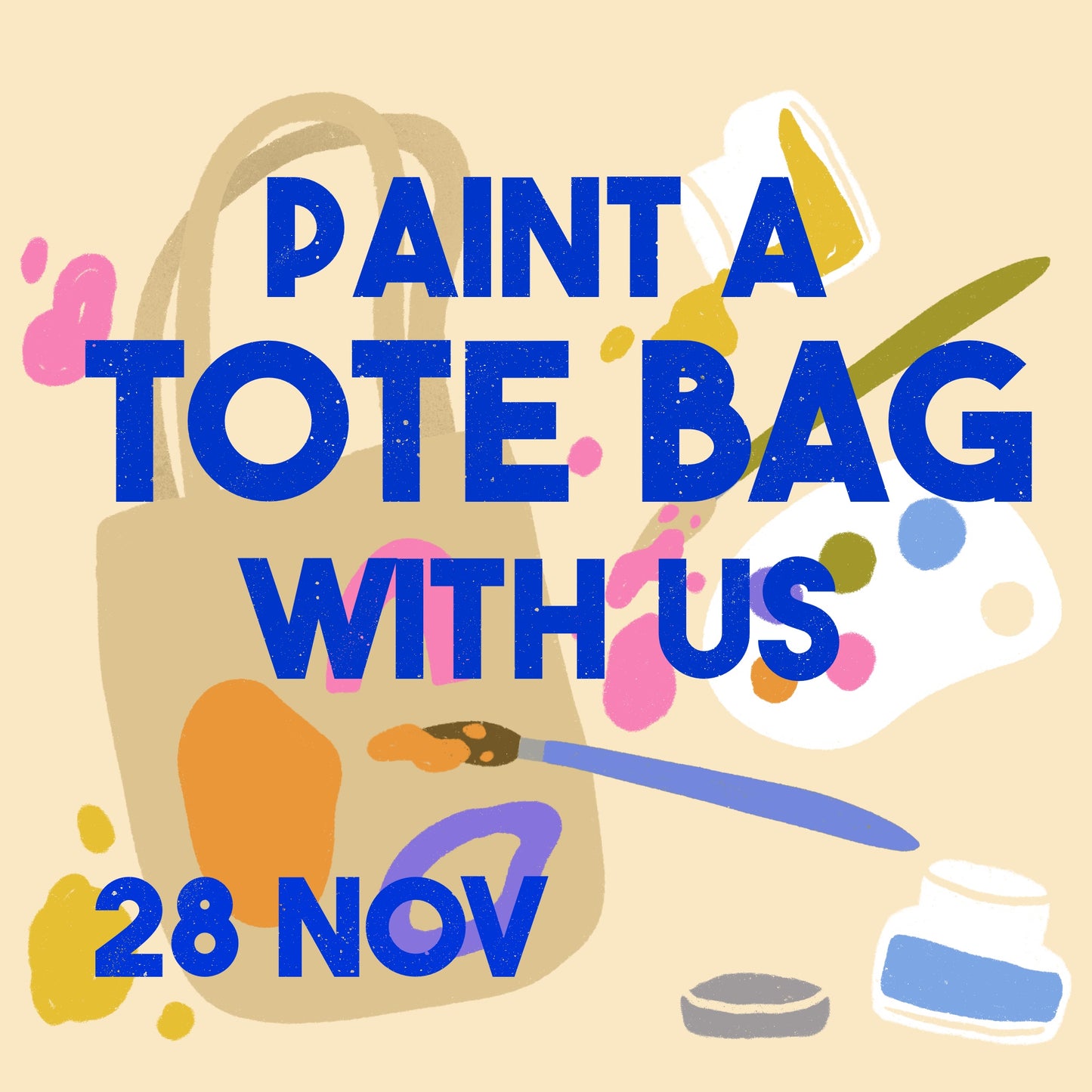 Tote Bag Painting Session