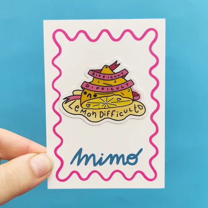 Lemon Difficult - Vinyl Sticker