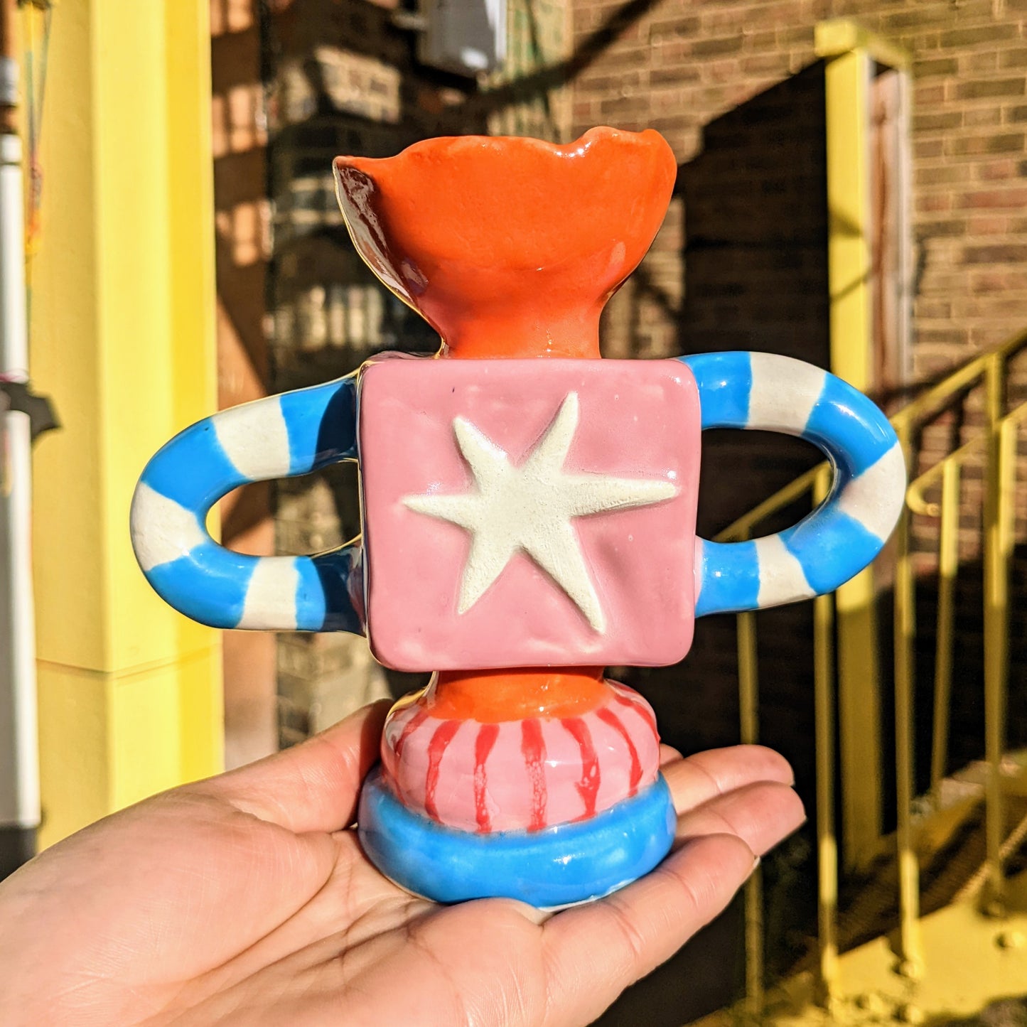 Wonky Trophy Vase