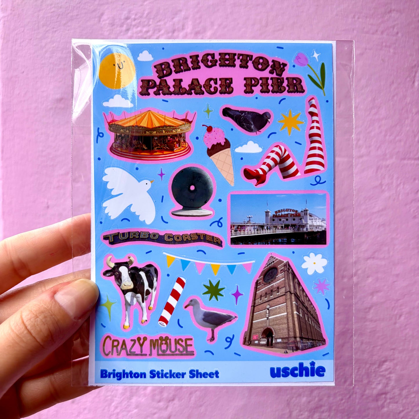 Brighton Sticker Sheet
