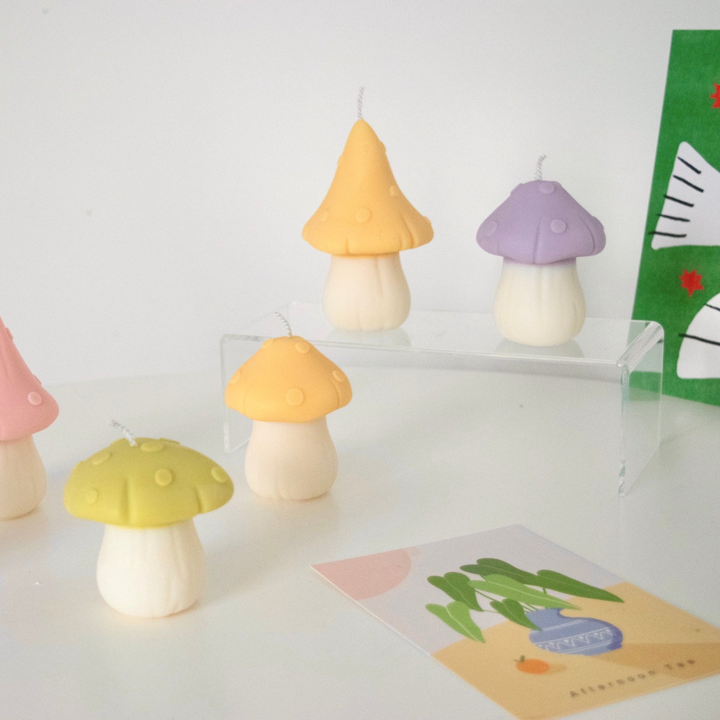 Mushroom Candles