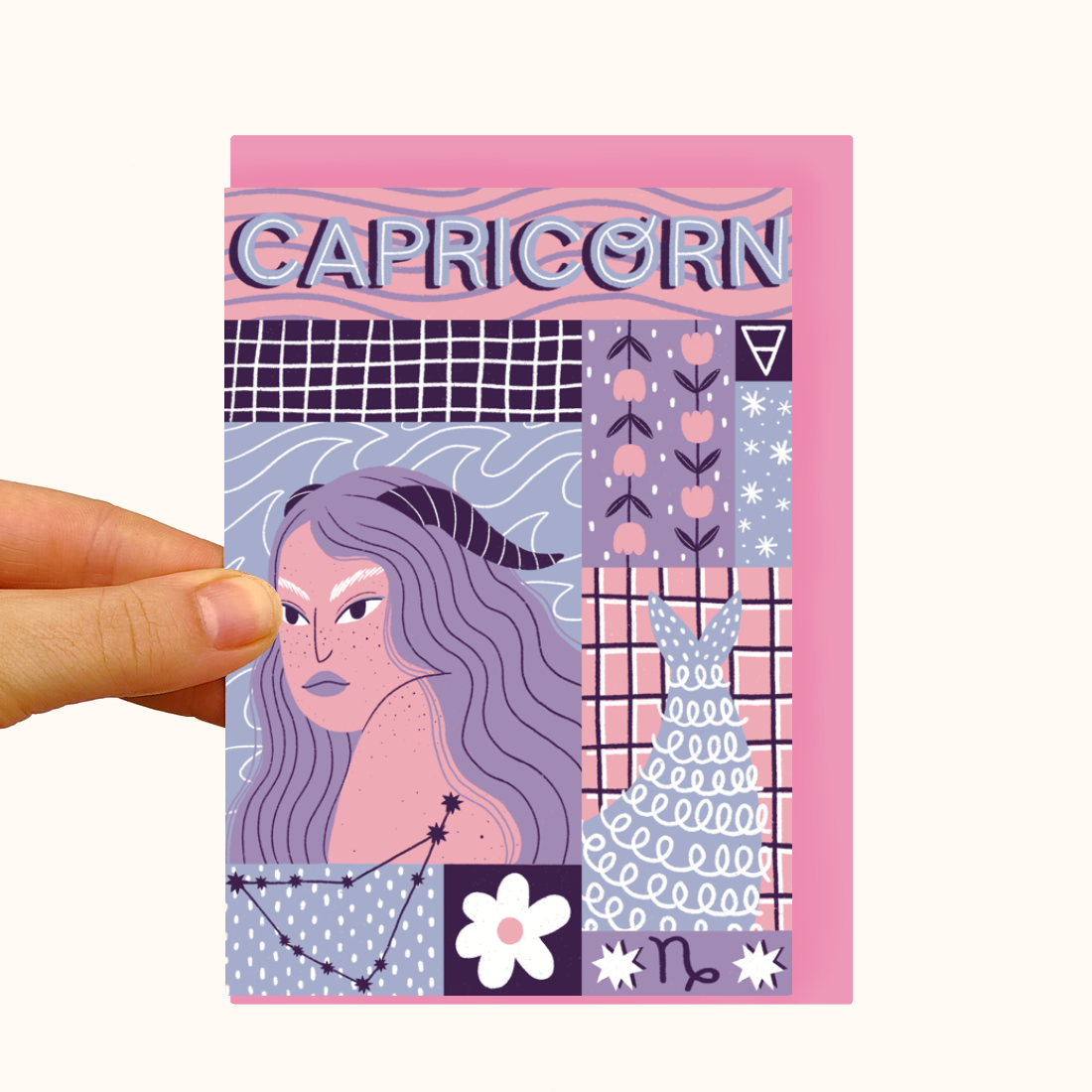 Horoscope Girls - Pearlescent Birthday Cards - WS Case of 6/24 units
