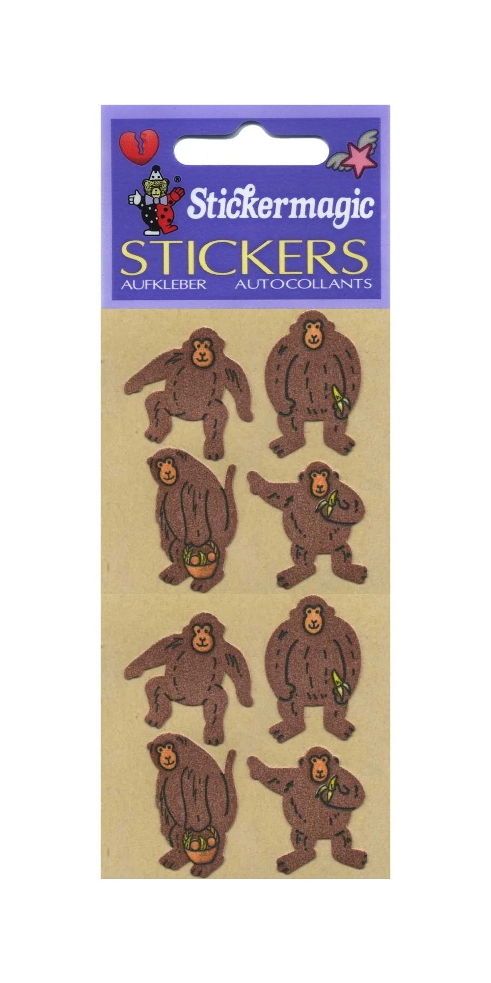 Monkey Furrie Sticker Sheet