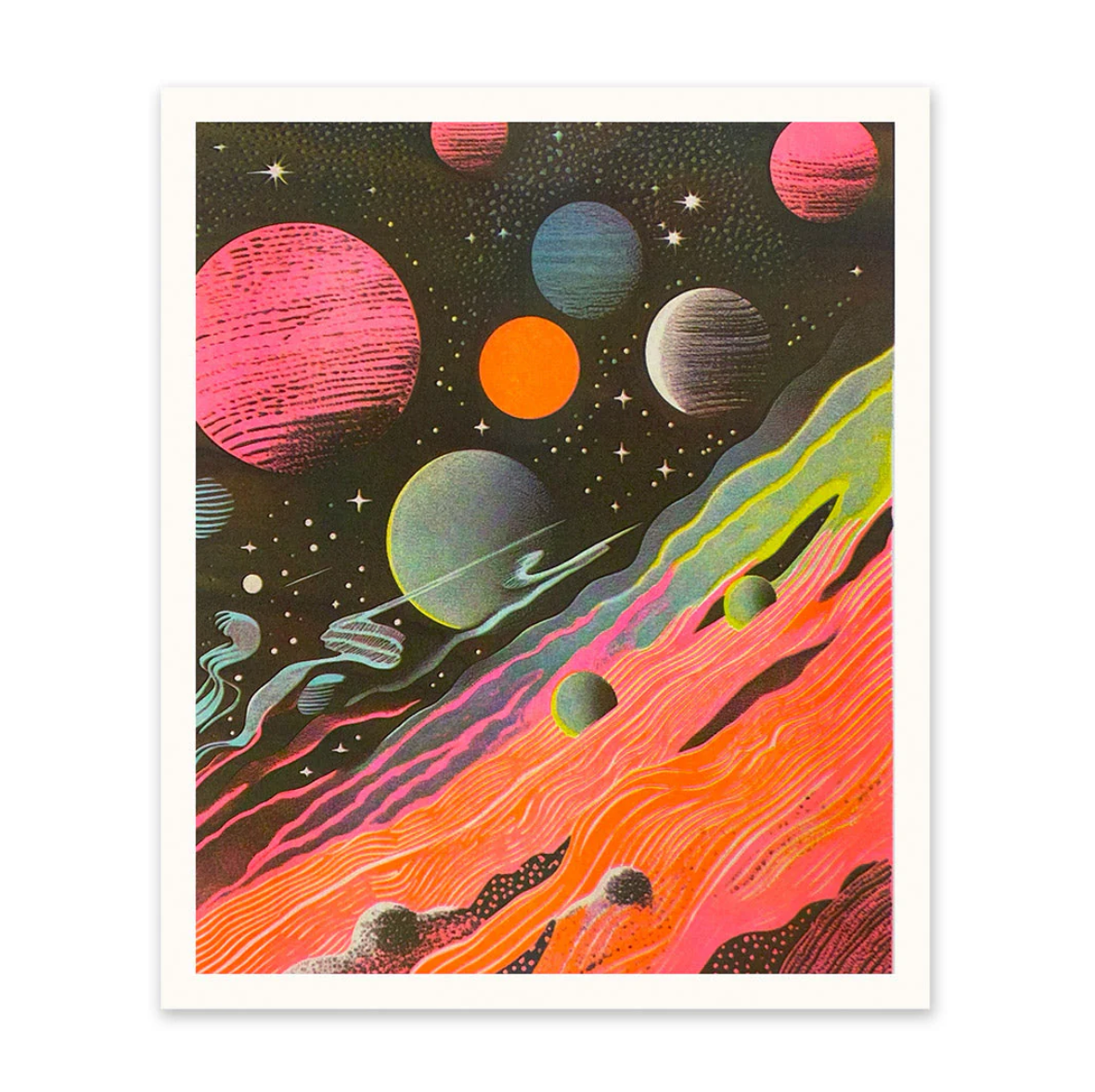 Space 1 Riso Print