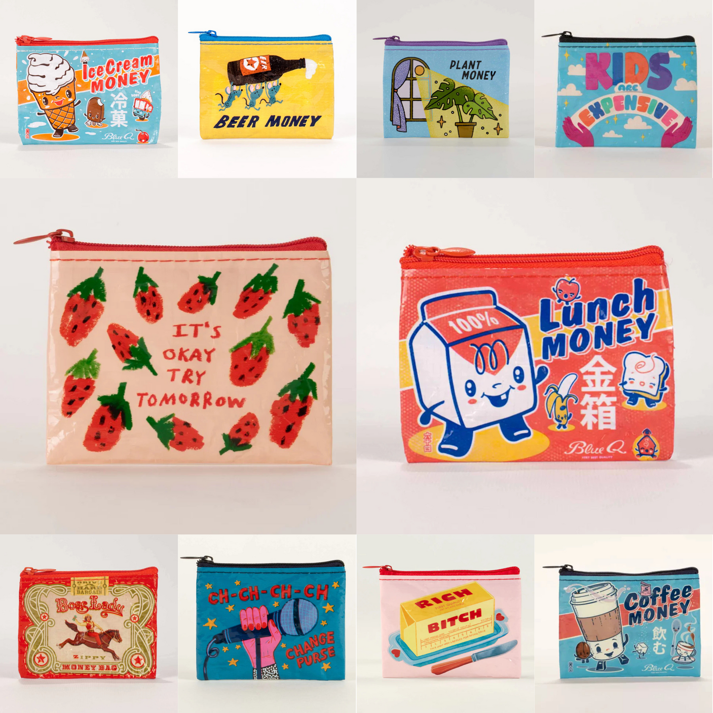 Recycled Material Coin Purse
