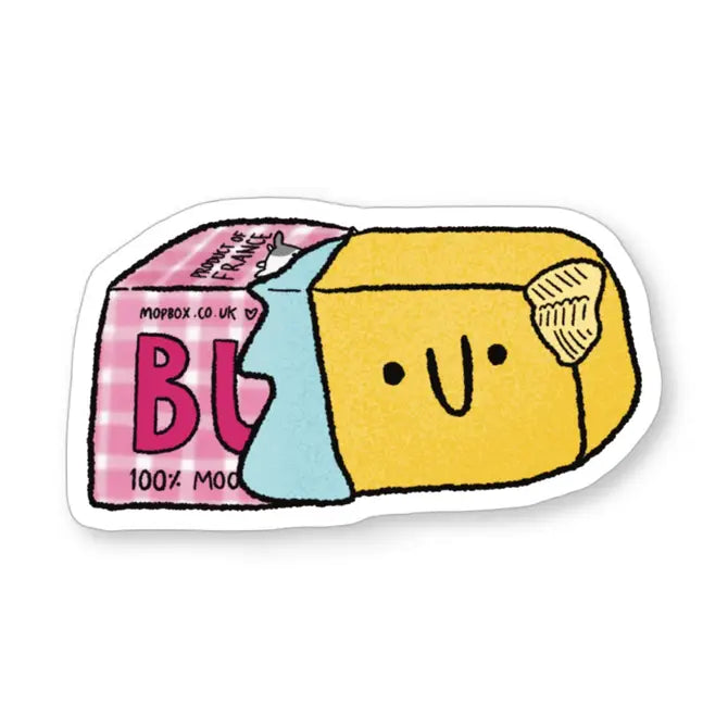 French Butter - Food Vinyl Sticker