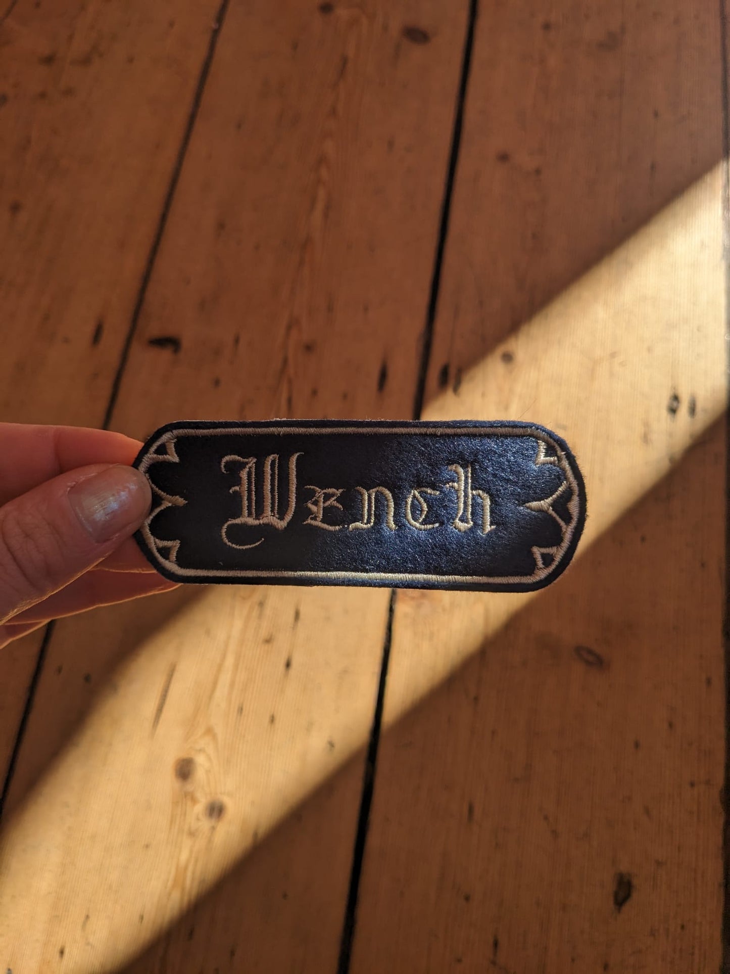 Wench sew-on patch
