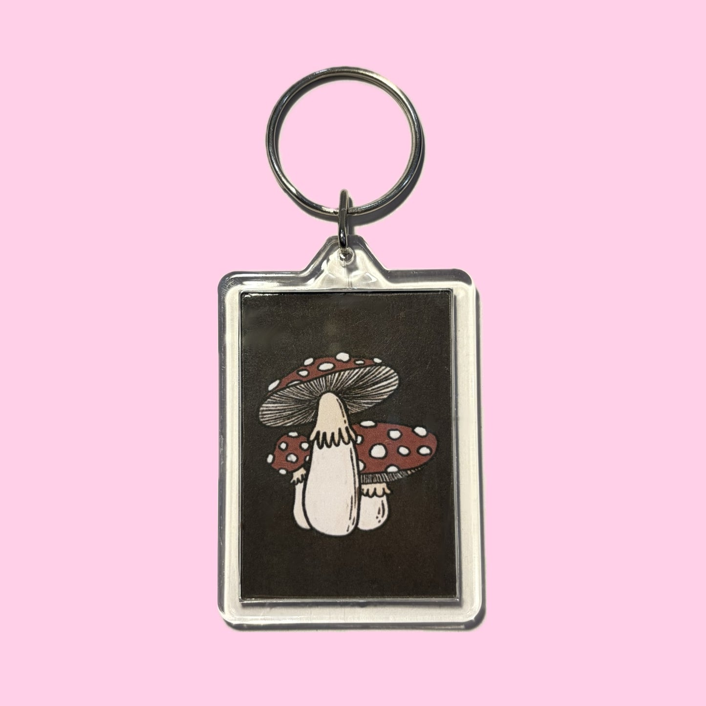 Mushroom Keychain