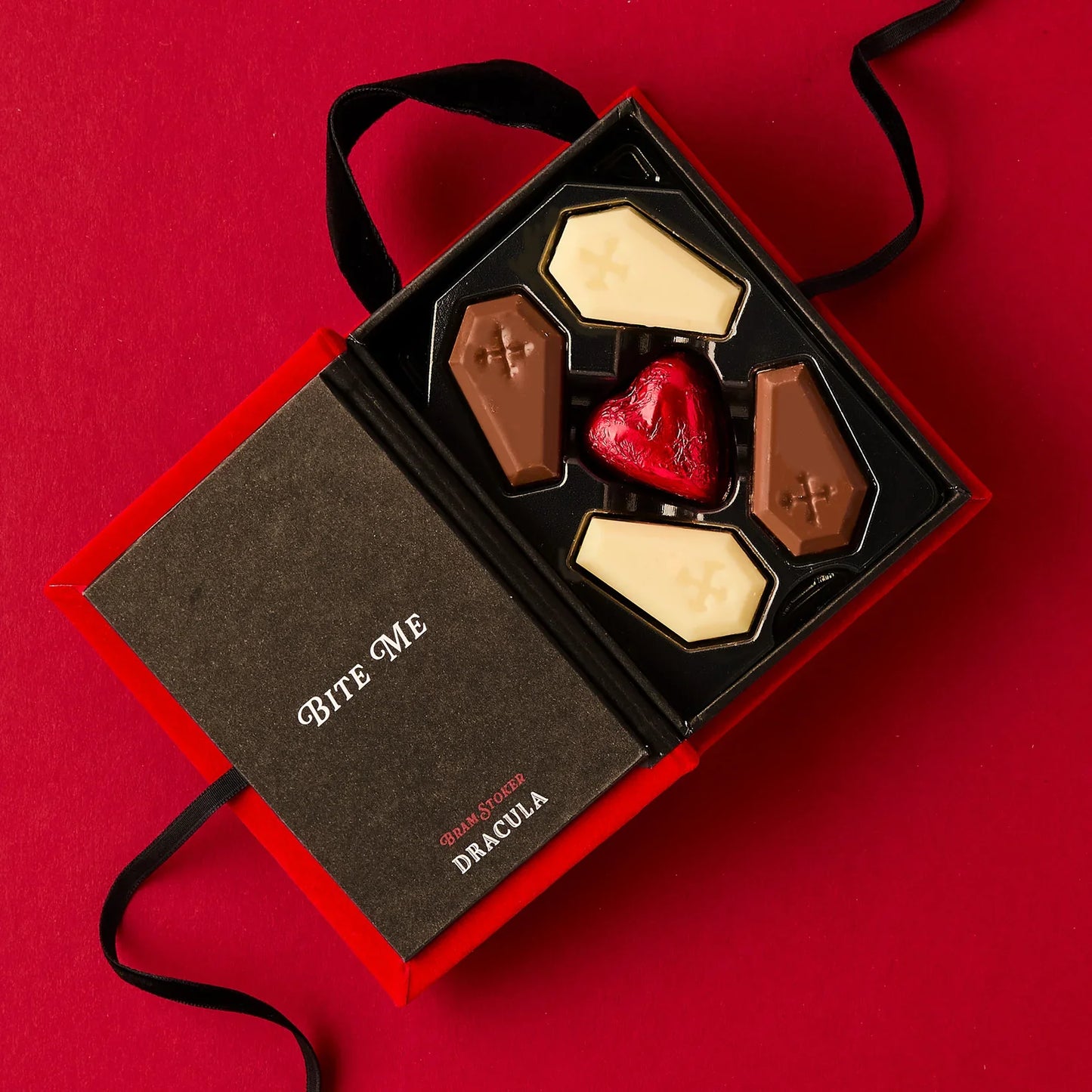 Dracula Book of Chocolate Truffles - Felted Gift Box