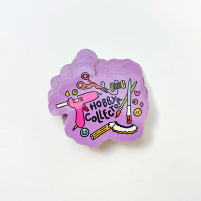 Hobby Collector Arts & Craft Materials - Vinyl Sticker