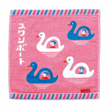 Retro Jacquard Woven Face Towel