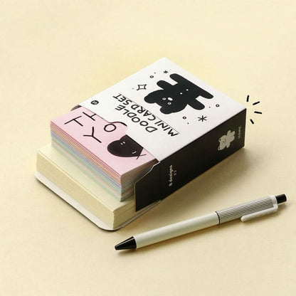 Doodle Mini Card Set – 24 Note Cards and Envelopes