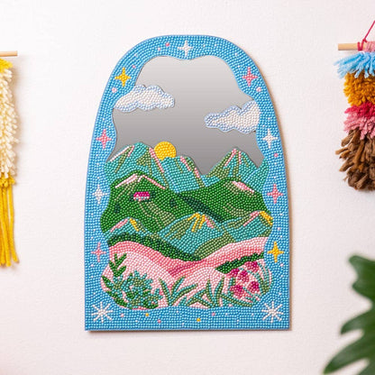 Valley of Dreams - Diamond Painting Mirror Wall Hanging Kit