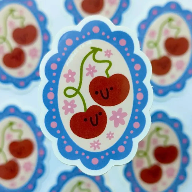 Cherry Good Friends  - Vinyl Sticker