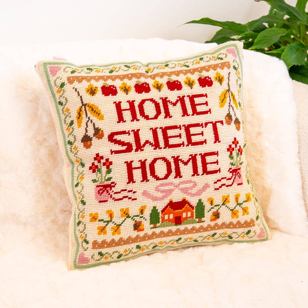 HOME SWEET HOME - Tapestry Needlepoint Cushion Kit