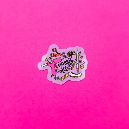 Hobby Collector Arts & Craft Materials - Vinyl Sticker