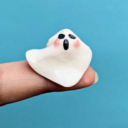 Teeny Tiny Ceramic Ghosts
