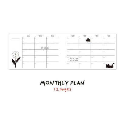 Doodle 6 Months Study Planner