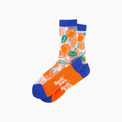 Oranges Sheer Socks