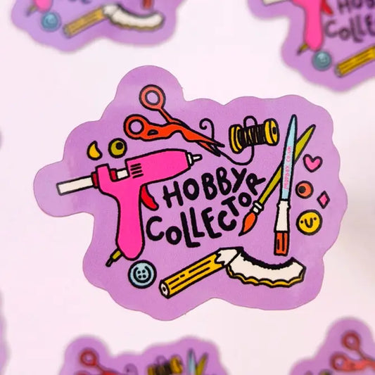 Hobby Collector Arts & Craft Materials - Vinyl Sticker