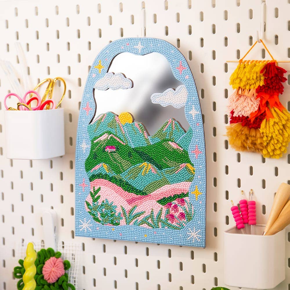 Valley of Dreams - Diamond Painting Mirror Wall Hanging Kit