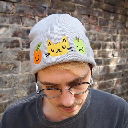 Grey Cat Beanie