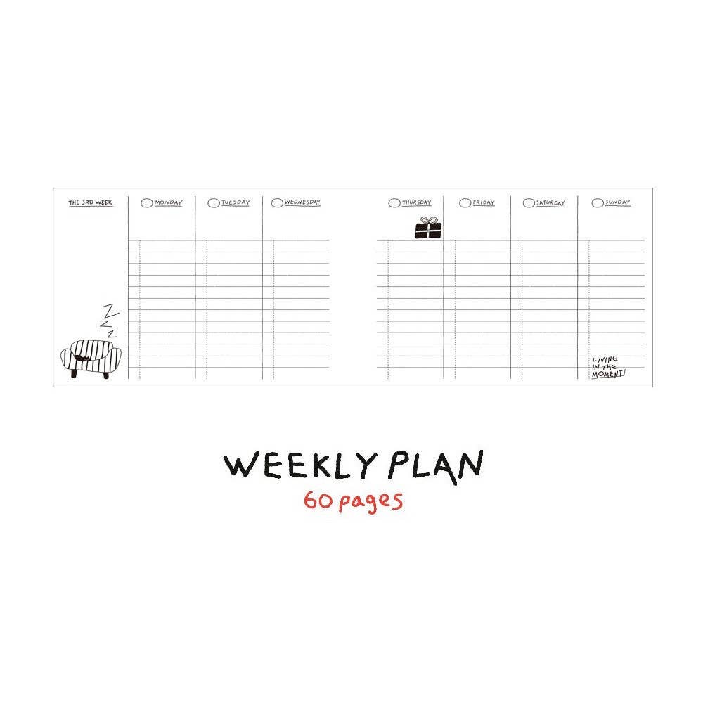 Doodle 6 Months Study Planner