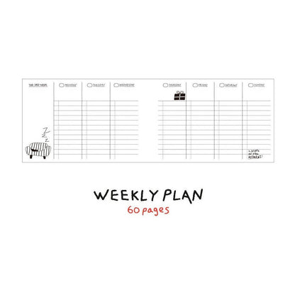 Doodle 6 Months Study Planner