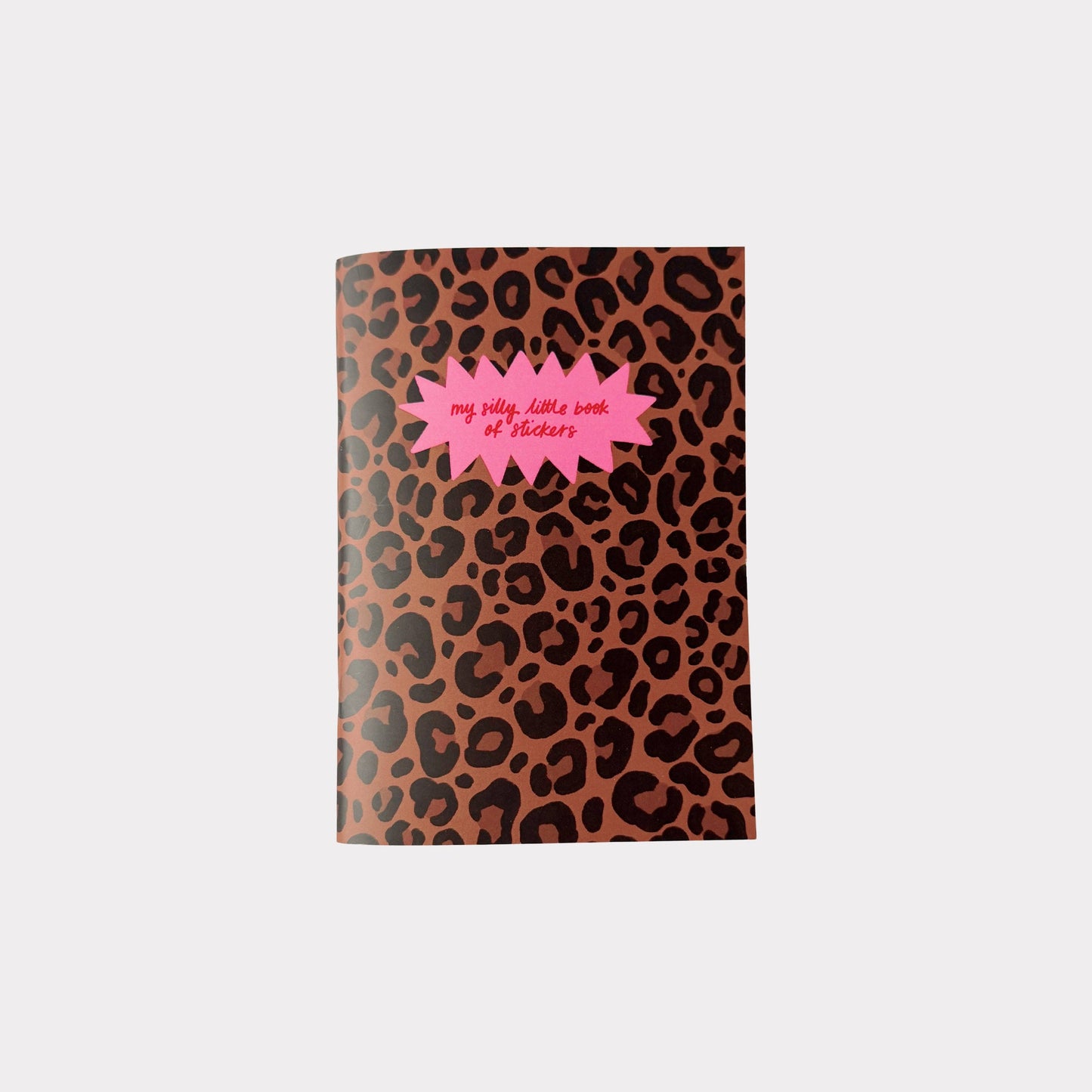 My Silly Little Book of Stickers Leopard A6 Sticker Keeper