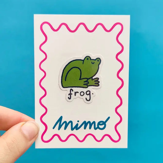 Just Frog - Vinyl Sticker