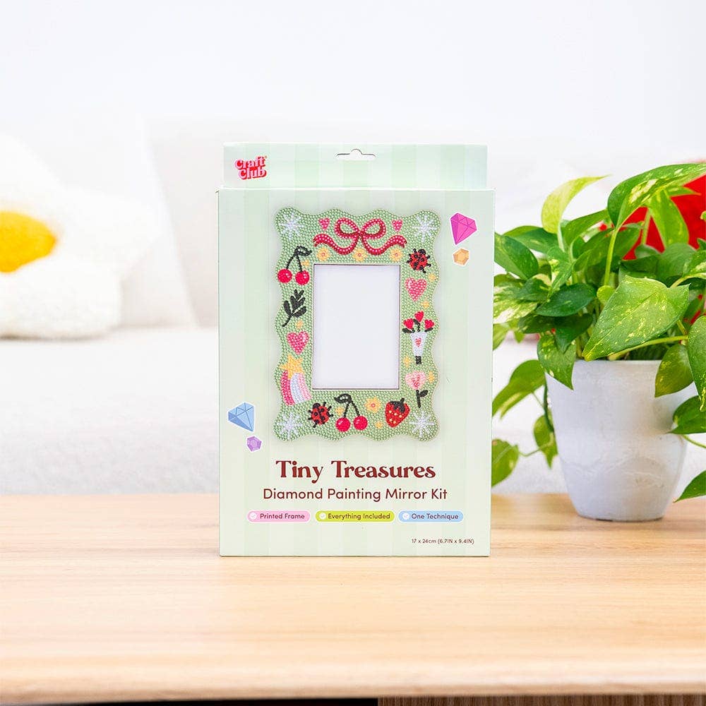 Tiny Treasures - Diamond Painting Mirror Frame Kit