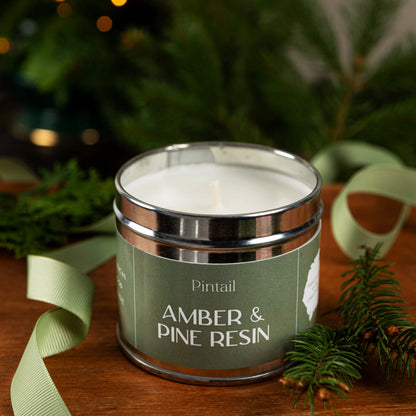 Amber & Pine Resin Classic Tin