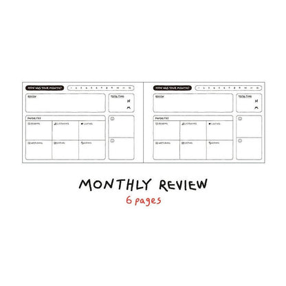 Doodle 6 Months Study Planner