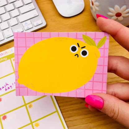 Bitter Lemon Note Pad