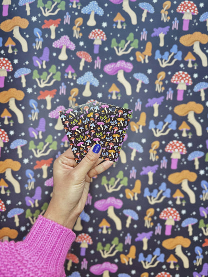 Mushroom Wrapping Paper Sheet | Flat Gift Wrap | Craft Paper