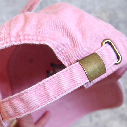 Embroidered Black Cat Hat