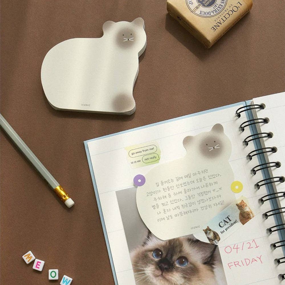 Siamese Cat Memo Pad