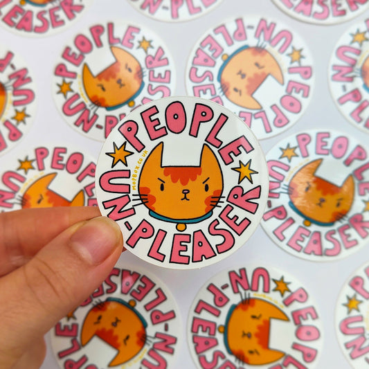 People Un-pleaser Grumpy Cat Sticker