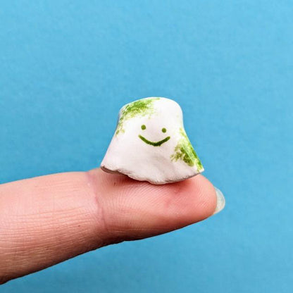 Teeny Tiny Ceramic Ghosts