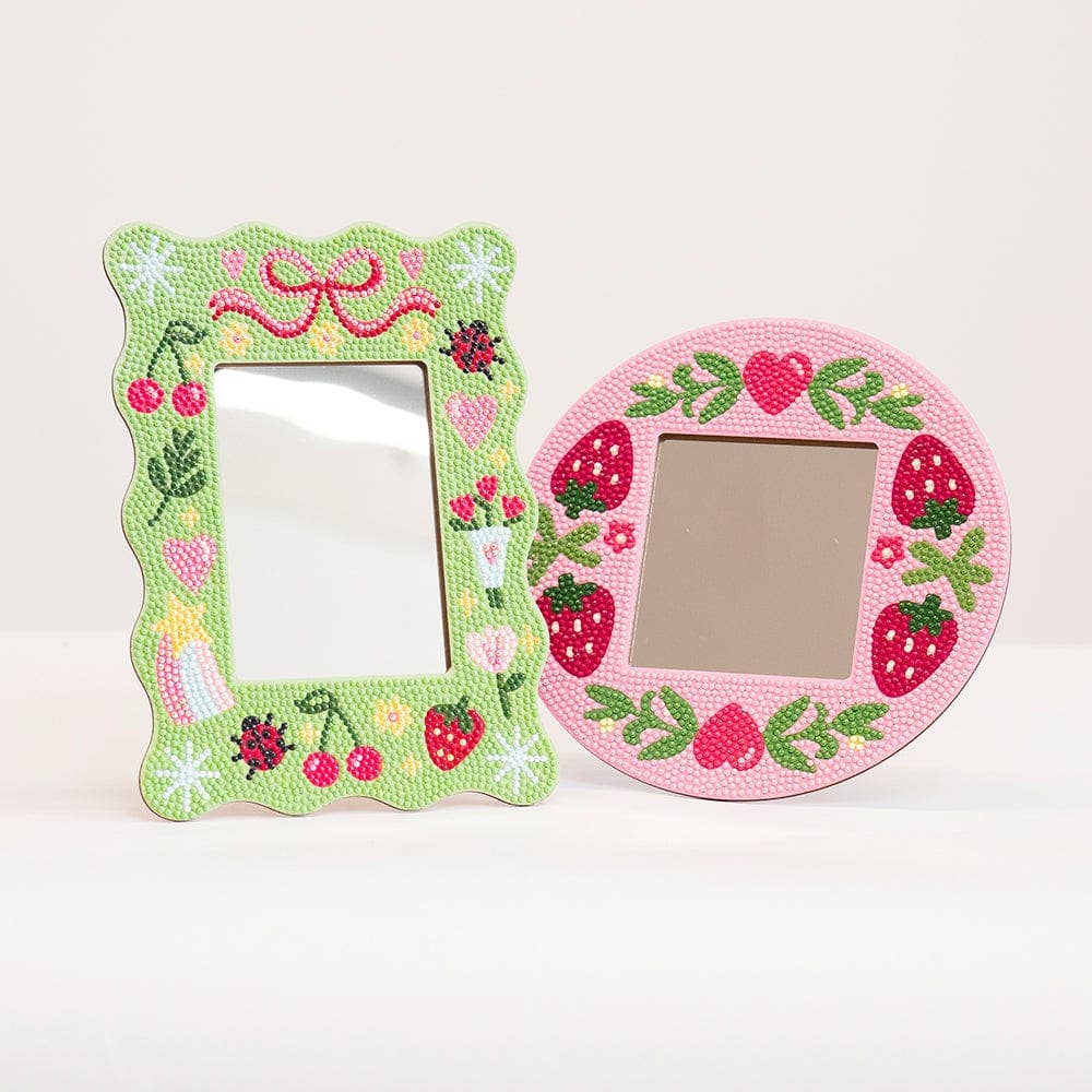 Tiny Treasures - Diamond Painting Mirror Frame Kit