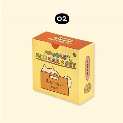 Doodle Mini Card Set – 24 Note Cards and Envelopes