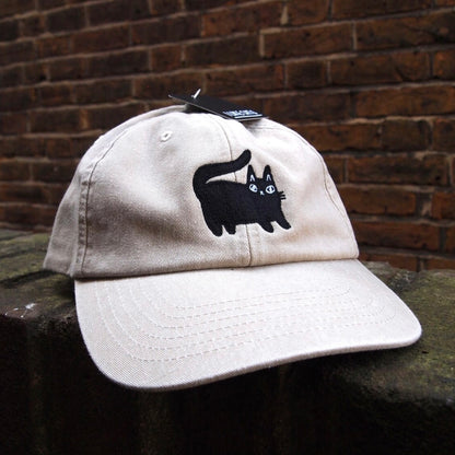 Embroidered Black Cat Hat