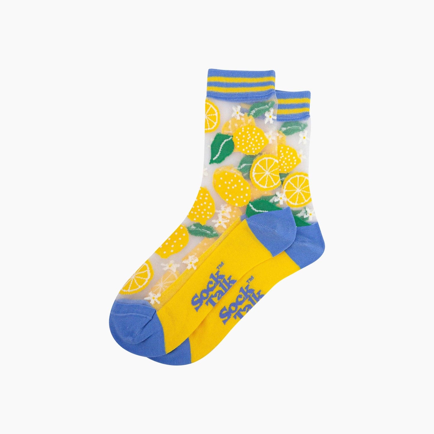 Lemons Sheer Socks