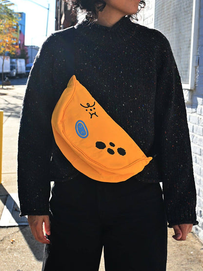 "Bad-nana" Crescent Bag